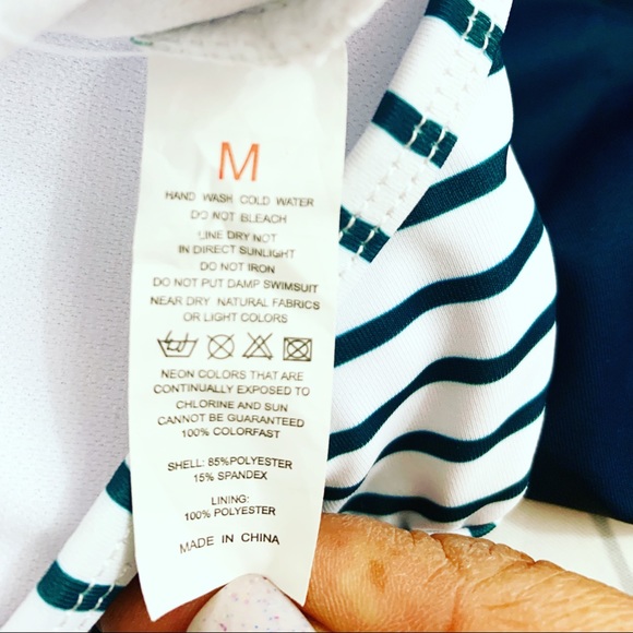 Molybell Womens One Piece Swimsuit Green Floral M - Picture 14 of 16